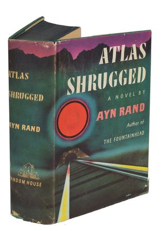 Lot #382 Ayn Rand: First printing of Randâ€™s magnum opus - Image 1