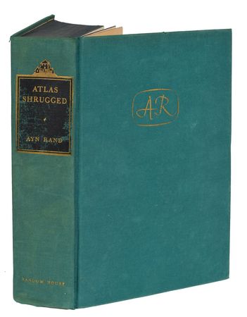 Lot #382 Ayn Rand: First printing of Randâ€™s magnum opus - Image 2