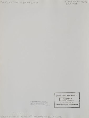 Lot #323 Margaret Bourke-White Photograph - Image 2
