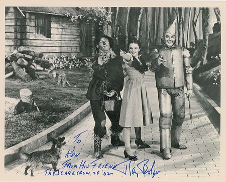 Lot #684 Wizard of Oz: Ray Bolger Signed Photographs - Image 2