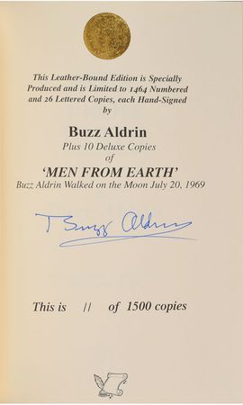 Lot #281 Buzz Aldrin Books - Image 1