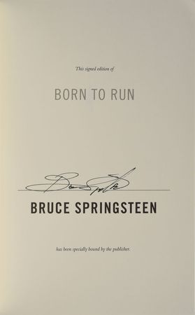 Lot #582 Bruce Springsteen Book - Image 1