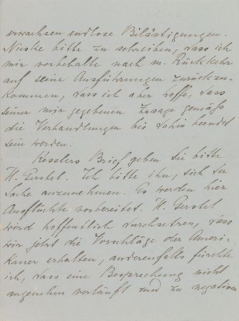 Lot #136 Walther Rathenau Handwritten Letter Signed - Image 2
