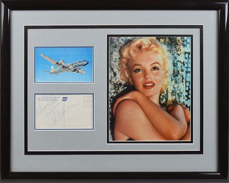 Lot #616 Marilyn Monroe Signature - Image 1