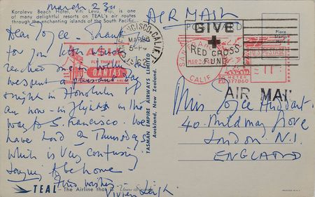 Lot #650 Vivien Leigh Handwritten Letter Signed - Image 1