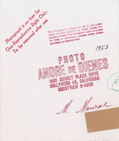 Lot #657 Marilyn Monroe Photograph - Image 2