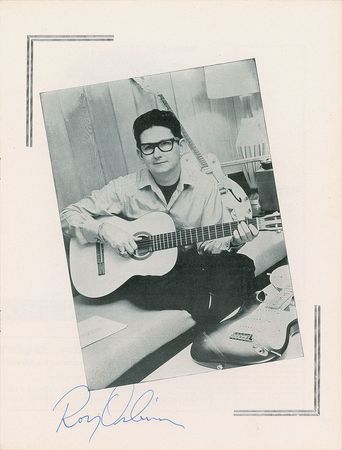 Lot #552 Roy Orbison Program - Image 1