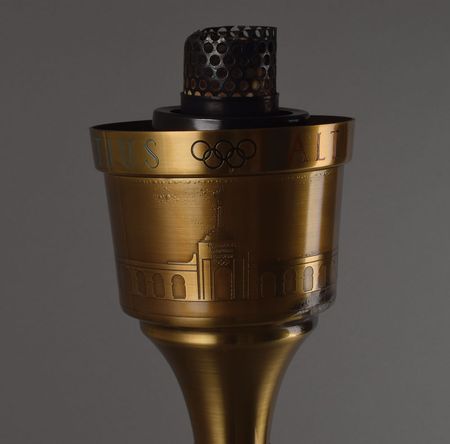 Lot #724 Los Angeles 1984 Summer Olympics Torch with Original Wick Torch - Image 3
