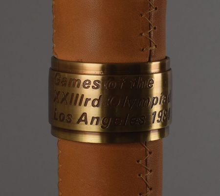 Lot #724 Los Angeles 1984 Summer Olympics Torch with Original Wick Torch - Image 4