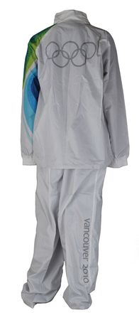 Lot #729 Vancouver 2010 Winter Olympics Torch and Relay Uniform: Amazing 2010 Vancouver Olympics torch and relay uniform - Image 6
