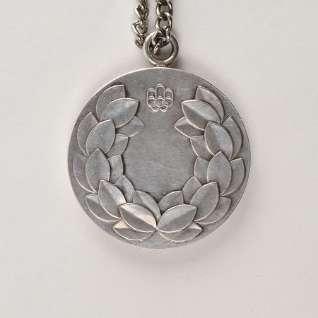 Lot #720 Montreal 1976 Summer Olympics Silver Winner's Medal: Rare silver winner's medal for 