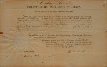 Lot #20 Abraham Lincoln: Sought-after Lincoln