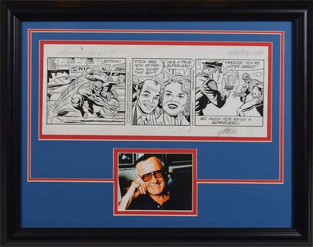 Lot #359 Stan Lee Comic Strip - Image 1