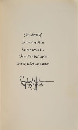Lot #45 Lyndon B. Johnson: Rare twice-signed limited edition gifted to a Vietnam War hero - Image 1