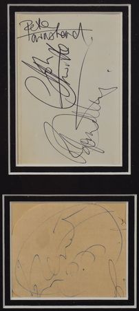 Lot #593 The Who Signatures - Image 2