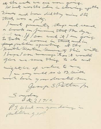 Lot #232 George S. Patton: 
