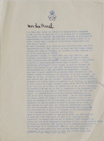 Lot #201 Prince Rainier of Monaco - Image 1