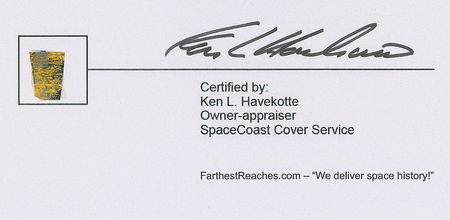 Lot #8265  Apollo 11 Flown Kapton Foil - Image 1