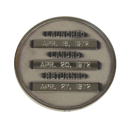 Lot #8364 Alan Bean’s Apollo 16 Flown Robbins Medal - Image 2