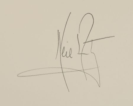 Lot #8229 Neil Armstrong Signed Lithograph - Image 2