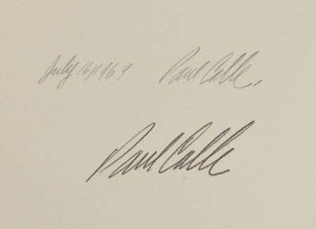 Lot #8229 Neil Armstrong Signed Lithograph - Image 3