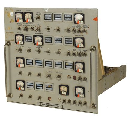 Lot #8130  Saturn Helium Control Panel - Image 1