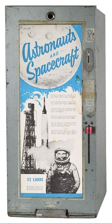 Lot #8048  Mercury-Era Astronauts and Spacecraft Card Dispenser - Image 1