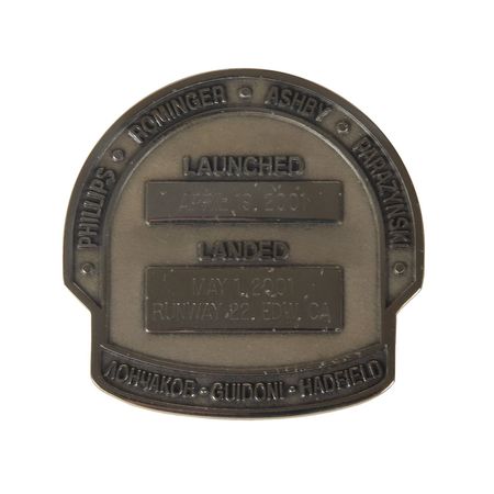 Lot #8453  STS-100 Robbins Medal - Image 2