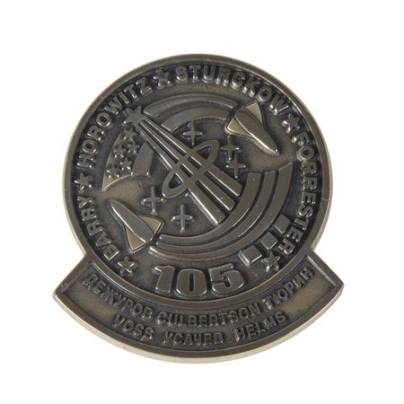 Lot #8456  STS-105 Robbins Medal - Image 1
