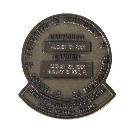 Lot #8456  STS-105 Robbins Medal - Image 2