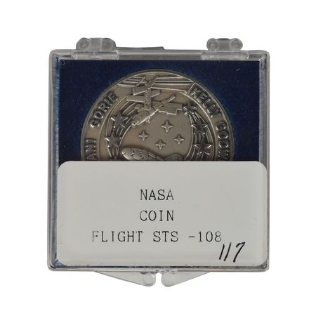 Lot #8457  STS-108 Robbins Medal - Image 3