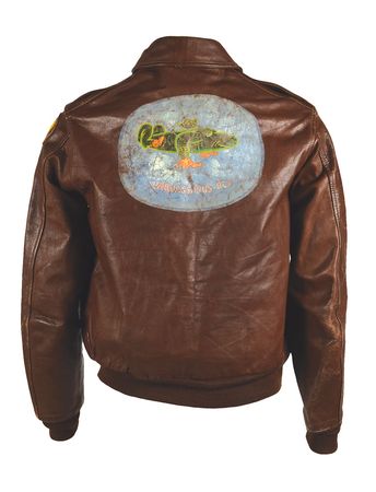 Lot #8008  World War II 'Type A-2' Military Jacket - Image 2