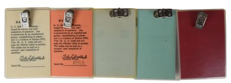 Lot #8180 Jack King's Set of (5) NASA Passes - Image 2