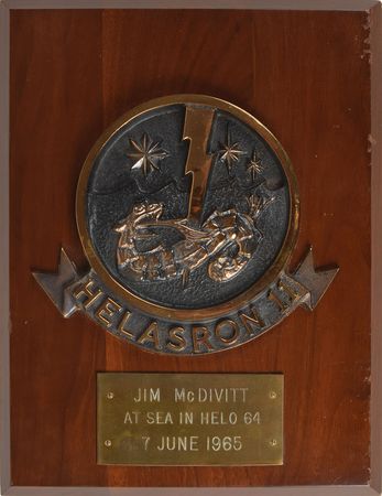 Lot #8090  Gemini 4: Jim McDivitt's Signed Plaque - Image 1