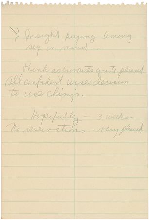 Lot #8059  MA-5 Flown Parachute Segment - Image 1