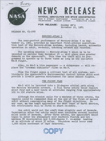Lot #8059  MA-5 Flown Parachute Segment - Image 5