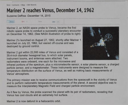 Lot #8508  Mariner 2 Science Telemetry - Image 2