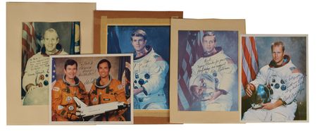 Lot #8161  Collection of (12) Apollo Astronaut Signed Photographs - Image 8
