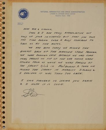 Lot #8167  Astronaut Multi-Signed Guest Book and Photo Album - Image 1