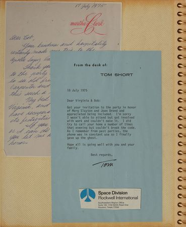 Lot #8167  Astronaut Multi-Signed Guest Book and Photo Album - Image 4