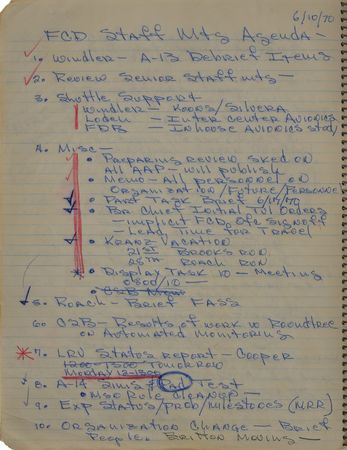 Lot #8304 Gene Kranz's NASA Journal - Image 3