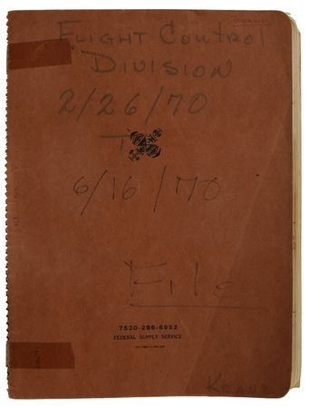 Lot #8304 Gene Kranz's NASA Journal - Image 7