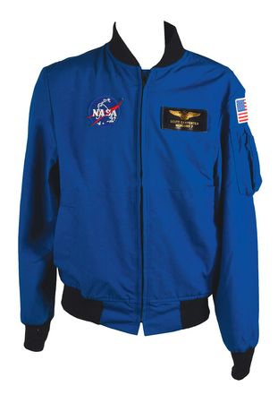 Lot #8072  MA-7: Scott Carpenter's Flight Jacket - Image 1