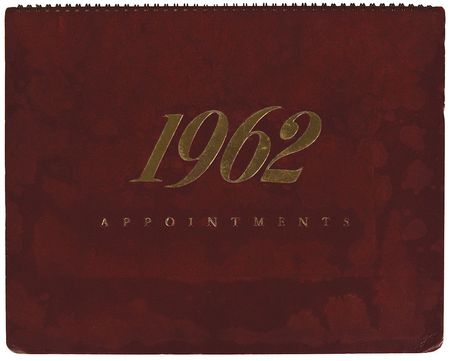 Lot #8075  MA-8: Wally Schirra's 1962 Calendar - Image 5