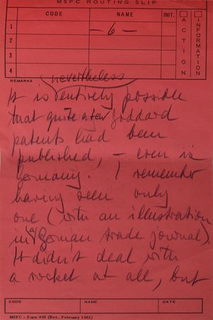 Lot #8014 Wernher von Braun Handwritten Notes - Image 3