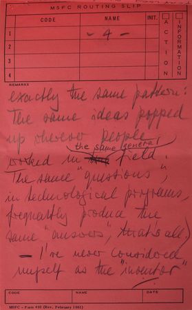 Lot #8014 Wernher von Braun Handwritten Notes - Image 10