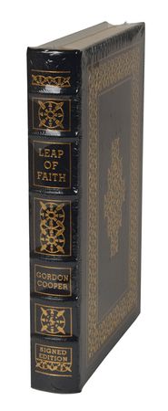 Lot #8082  MA-9: Gordon Cooper Signed Book - Image 1