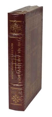 Lot #8195 Walter Cunningham Signed Book - Image 1