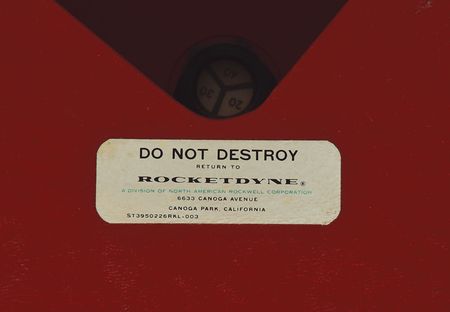 Lot #8131  Saturn V F-1 Rocket Engine Inlet Cover - Image 3