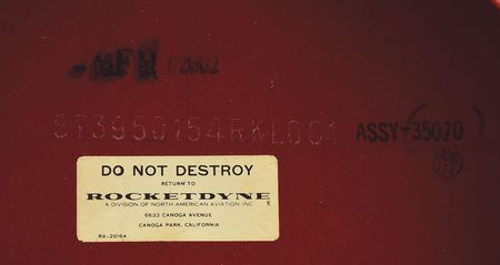 Lot #8131  Saturn V F-1 Rocket Engine Inlet Cover - Image 6